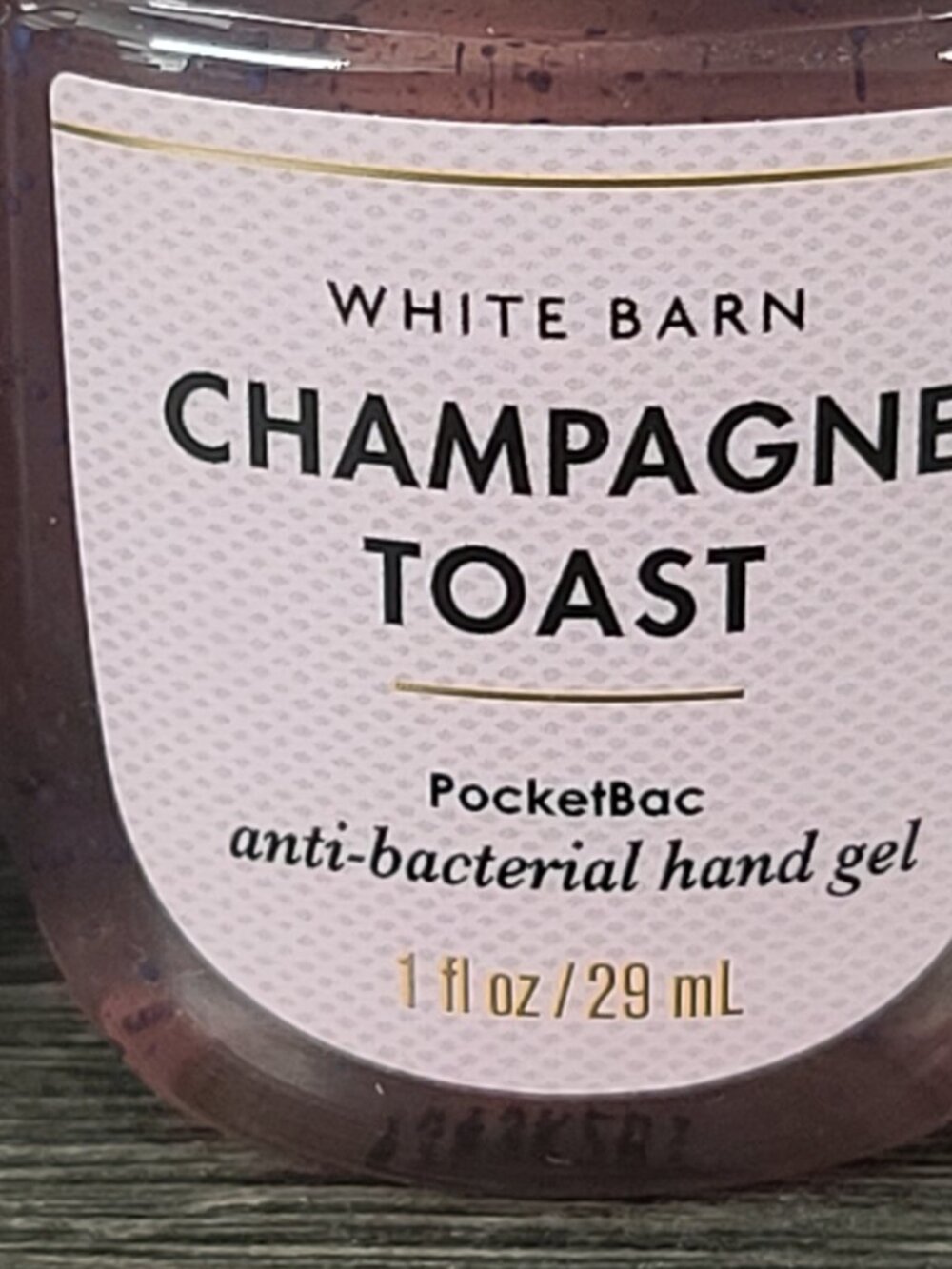 Bath Body Works Champagne Toast Lot of 3 Anti-Bacterial Hand Gels - Picture 4 of 7